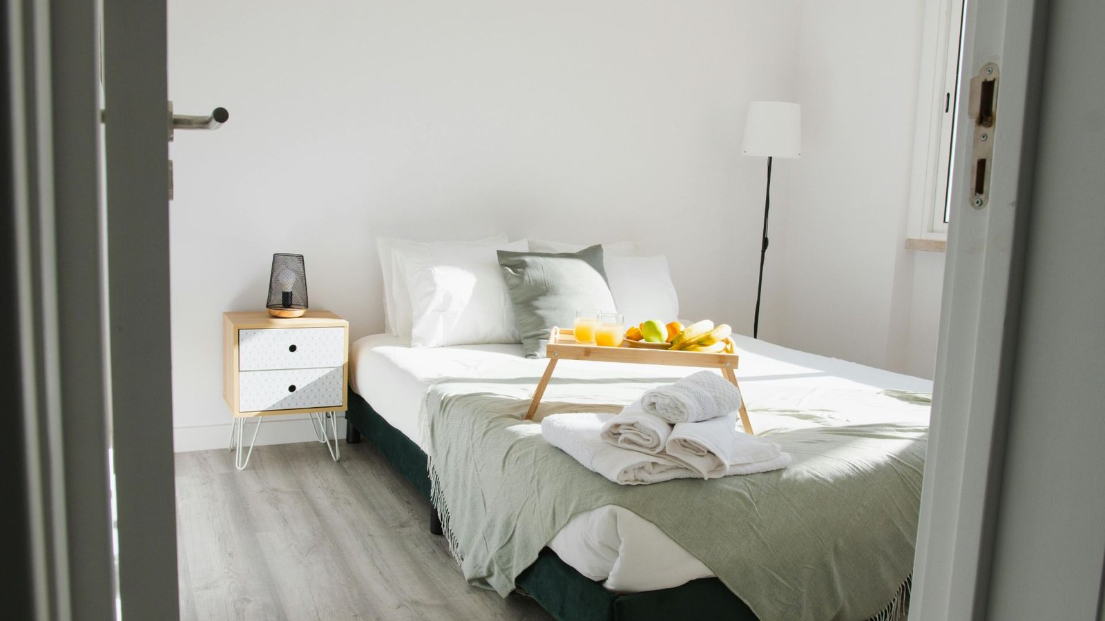 Tidy, guest-ready short-term rental bedroom